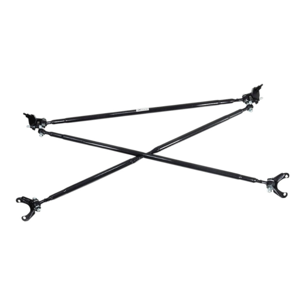 HARDRACE Q1504 Rear Cross Brace, 4pcs for HONDA Civic 1996-2001 Photo-0 