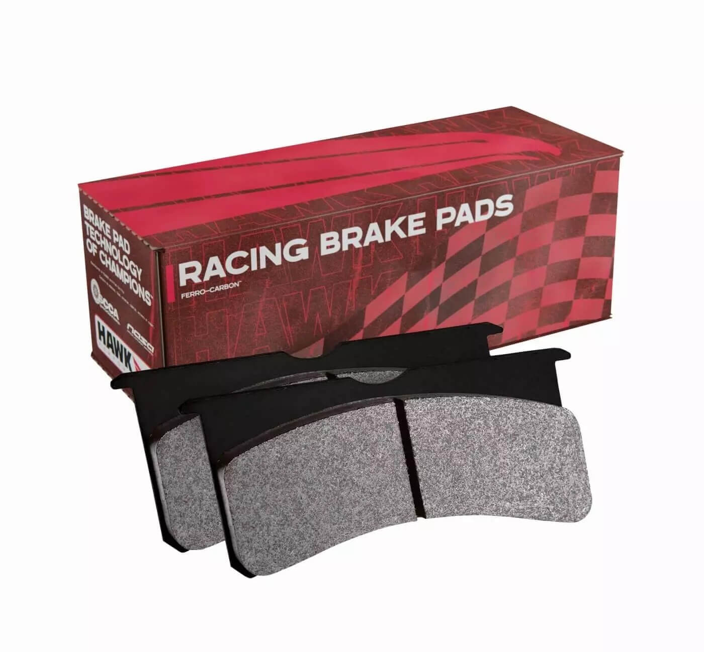 HAWK HB126D.505 Front Brake Pads ER-1 Endurance Racing for CHEVROLET Corvette 1965-1973 Photo-0 