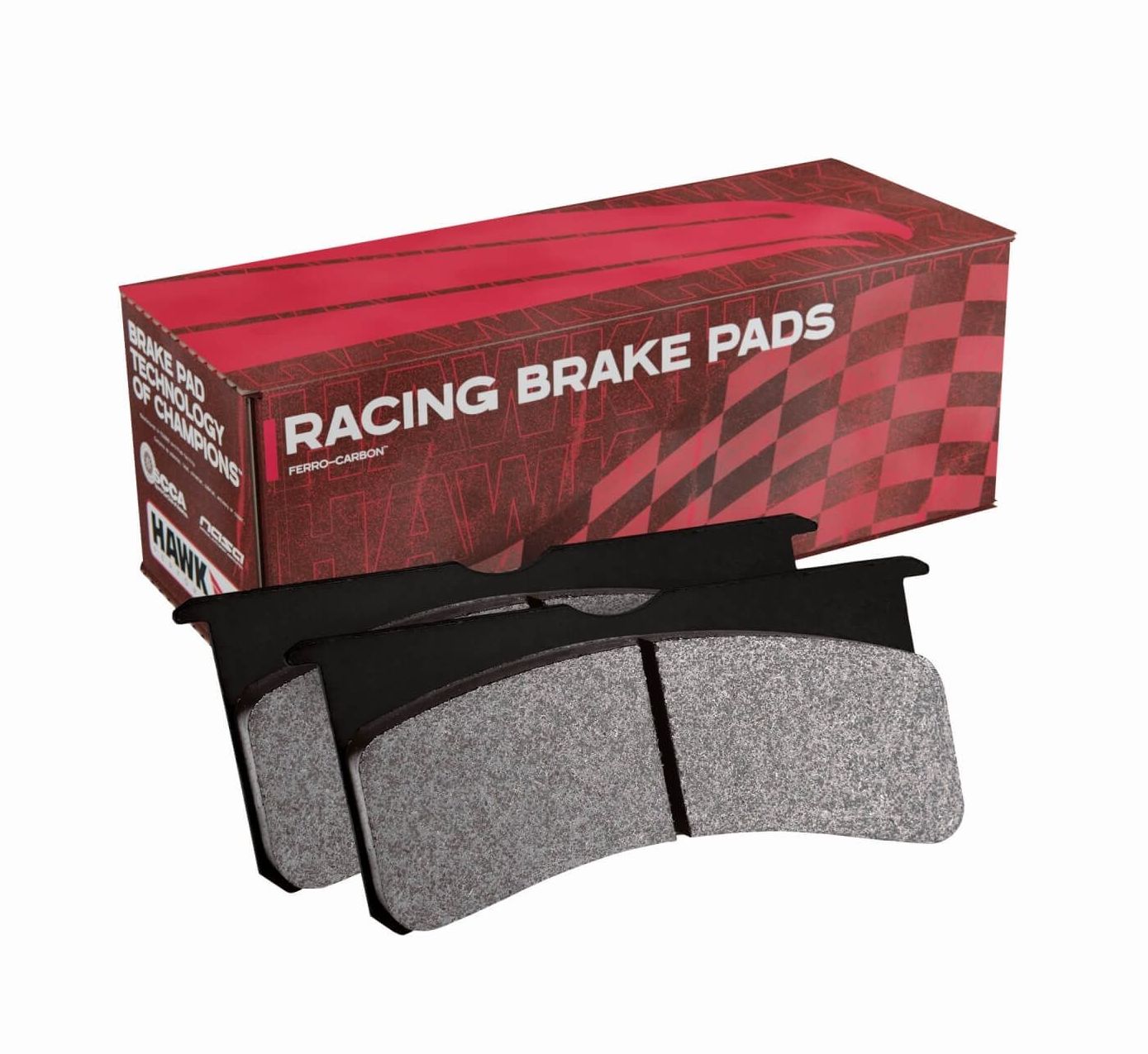 HAWK HB132D.580 Front Brake Pads ER-1 Endurance Racing for MG B GT 1.8 1973-1980 Photo-0 