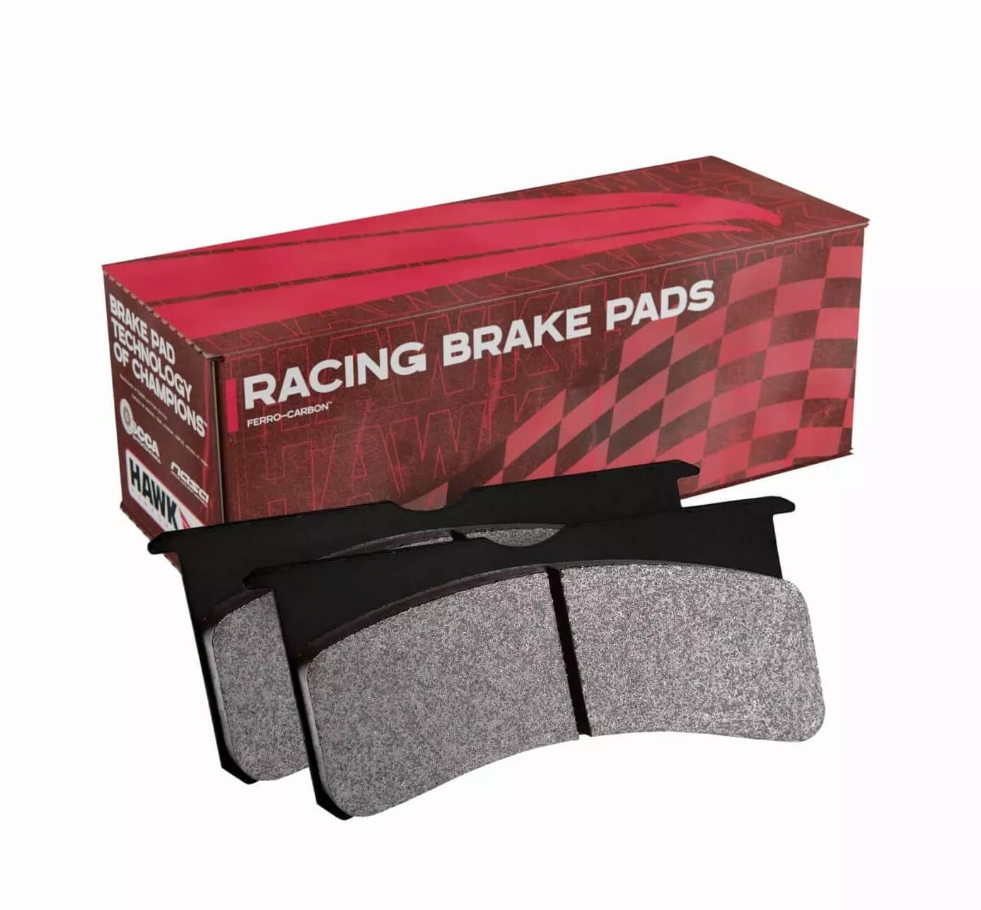 HAWK HB366D.681 Front Brake Pads ER-1 Endurance Racing for HONDA Civic 7th Gen 2001-2005 Photo-0 