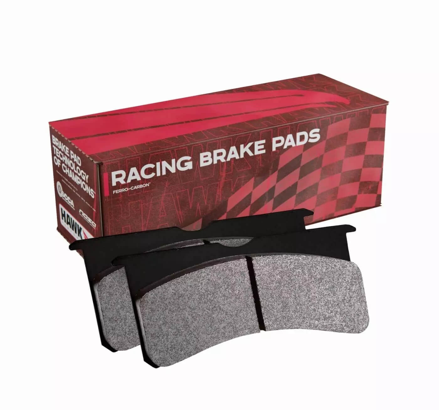 HAWK HB418D.646 Front Brake Pads ER-1 Endurance Racing for HONDA Civic Hybrid 1.5L 2012-2015 Photo-0 