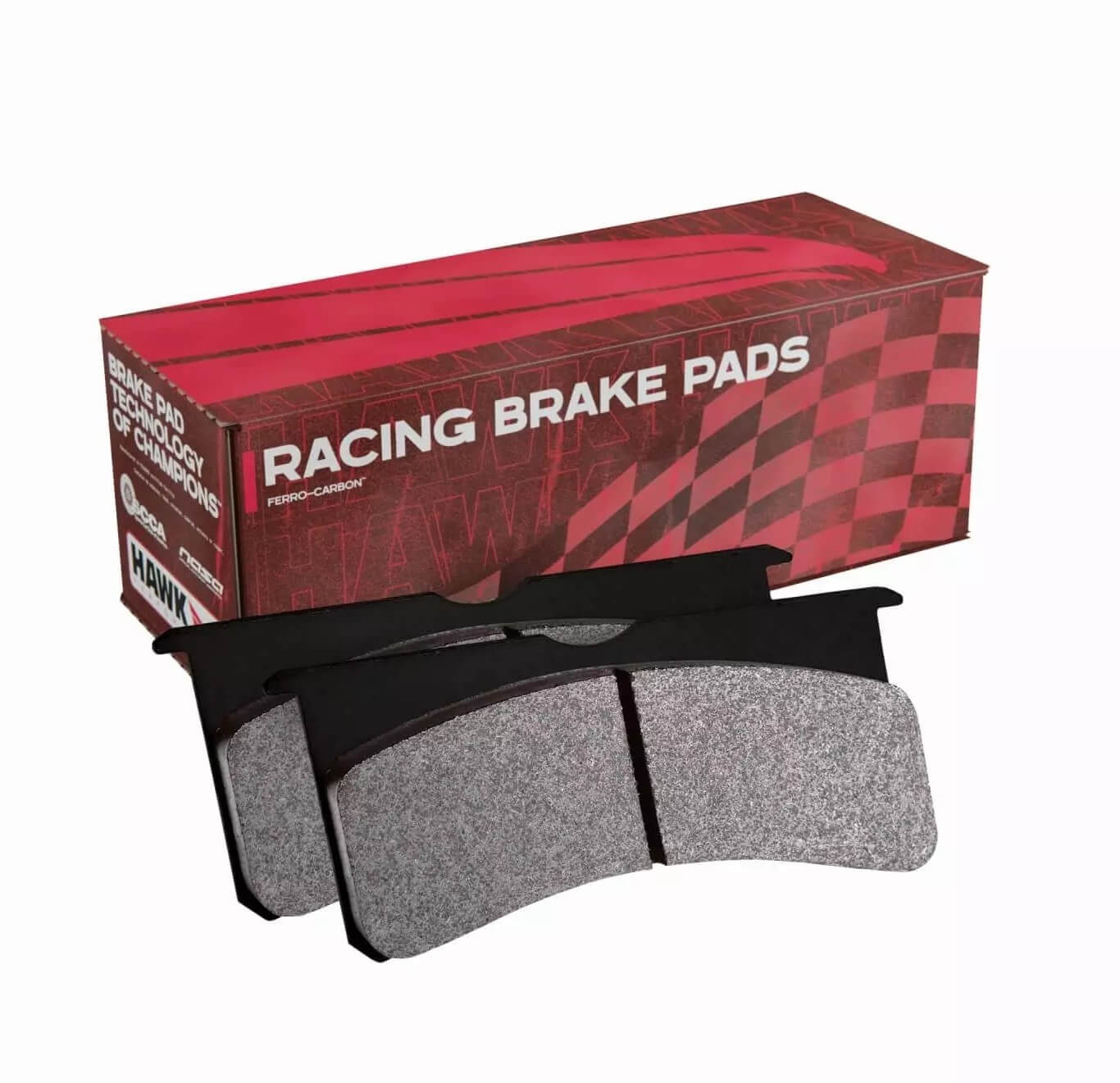 HAWK HB601D.626 Front Brake Pads ER-1 Endurance Racing for INFINITI Q60 Sport 3.0L 2018/ NISSAN 370Z Sport 3.7L 2015-2019 Photo-0 