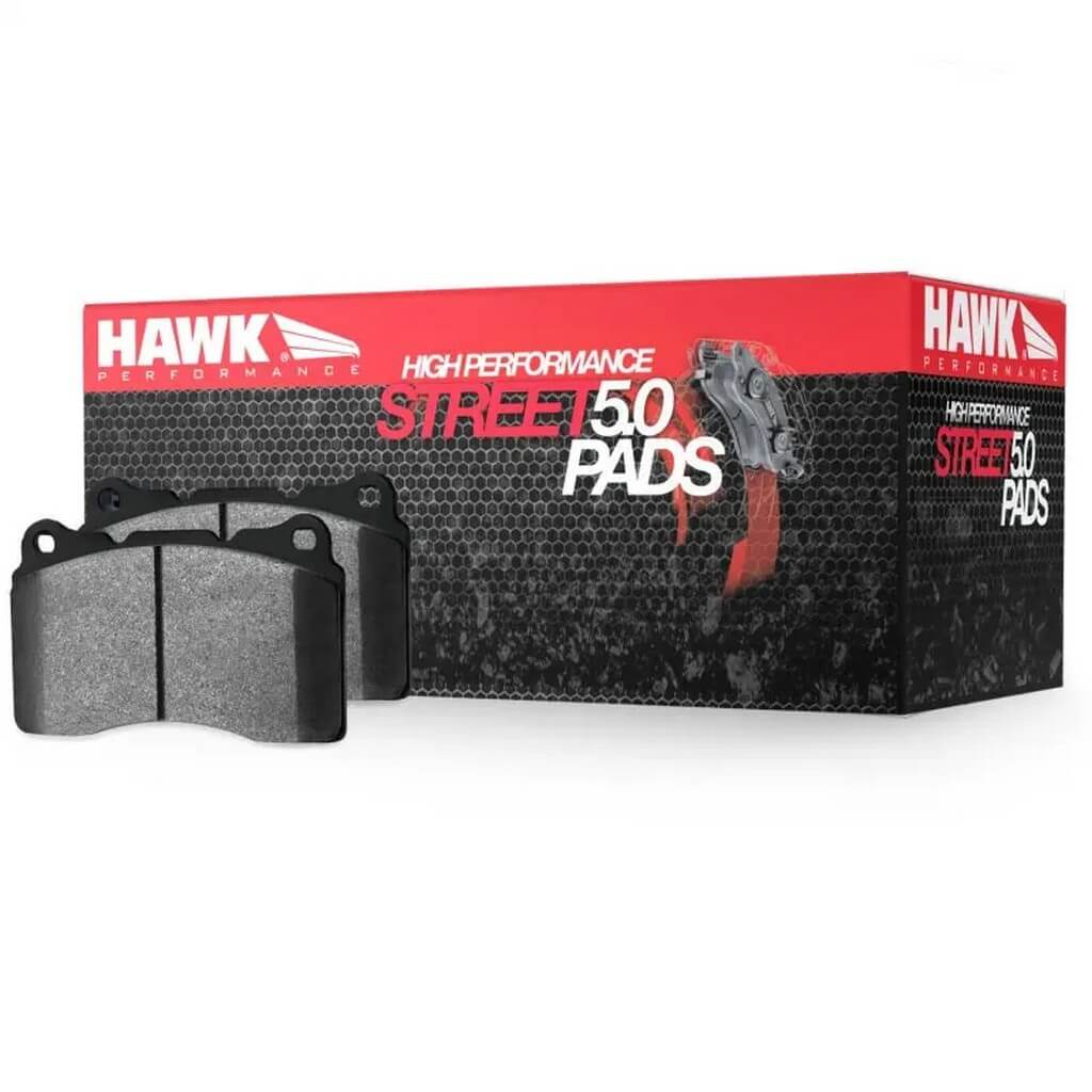 HAWK HB803B.639 Rear Brake Pads HPS 5.0 for FORD Mustang EcoBoost / GT (S550) 2015-2022 Photo-0 