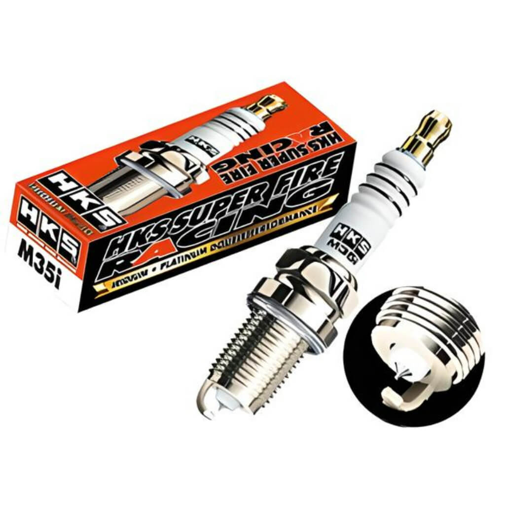 HKS 50003-M35I Spark plug 7 (ISO) for SUBARU EJ207/EJ205 / TOYOTA 1JZ/2JZ / PORSCHE 996T/997.1 Turbo Photo-0 