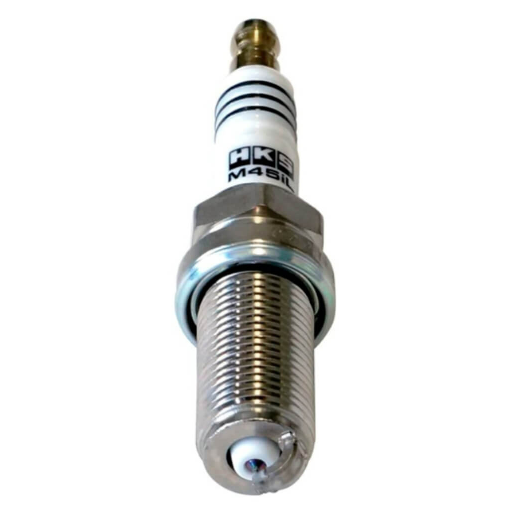 HKS 50003-M45IL Spark Plug Super Fire Racing NGK 9 for SUBARU EJ257 / VAG GEN3 TFSI 2.0-4.0 / KIA Stinger 3.3 / NISSAN TB48 Photo-0 