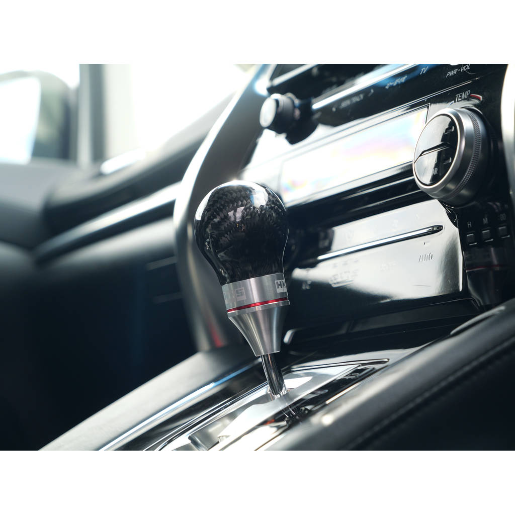 HKS 51999-AT007 Gear Knob (Carbon / d-47 mm / M8-P1.25) for TOYOTA Hiace AT (H200) / Alphard AT (H30) Photo-3 