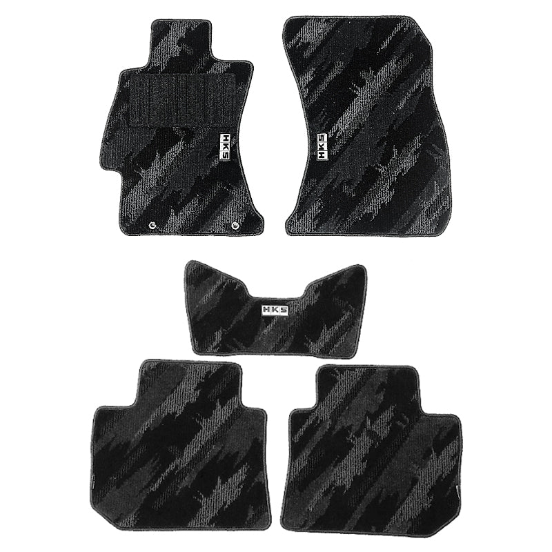 HKS 53001-AF008 Floor Mats Full Set for SUBARU WRX S4 (VAB / VAG) LHD Photo-0 