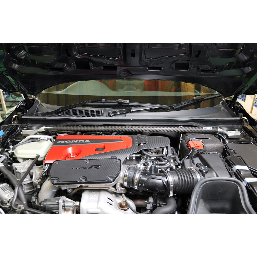 HKS 83001-AH001 Front Brace (Carbon) for HONDA Civic Type-R (FL5) Photo-7 