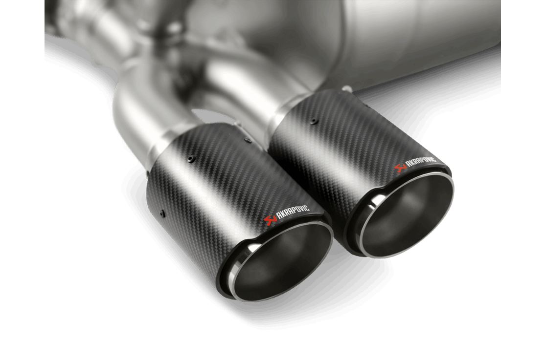 AKRAPOVIC TP-CT/26 BMW M3 (F80) 2014-2019 Tail pipe set (Carbon) ECE Type Approval Photo-2 