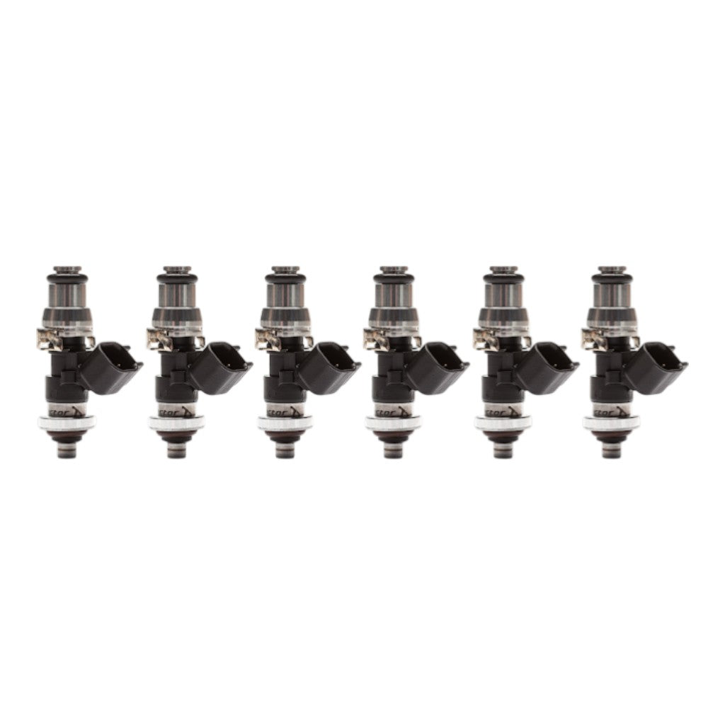 INJECTOR DYNAMICS 1050.48.14.R35.6 Injectors Set (6 pcs) ID1050x 14mm, Grey for NISSAN GT-R (R35) Photo-0 