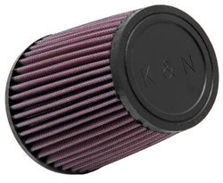 K&N RU-3550 UNIVERSAL Clamp-On Air Filter 3-1/2"FLG, 4-5/8"B, 3-1/2"T, 5-1/2"H Photo-0 