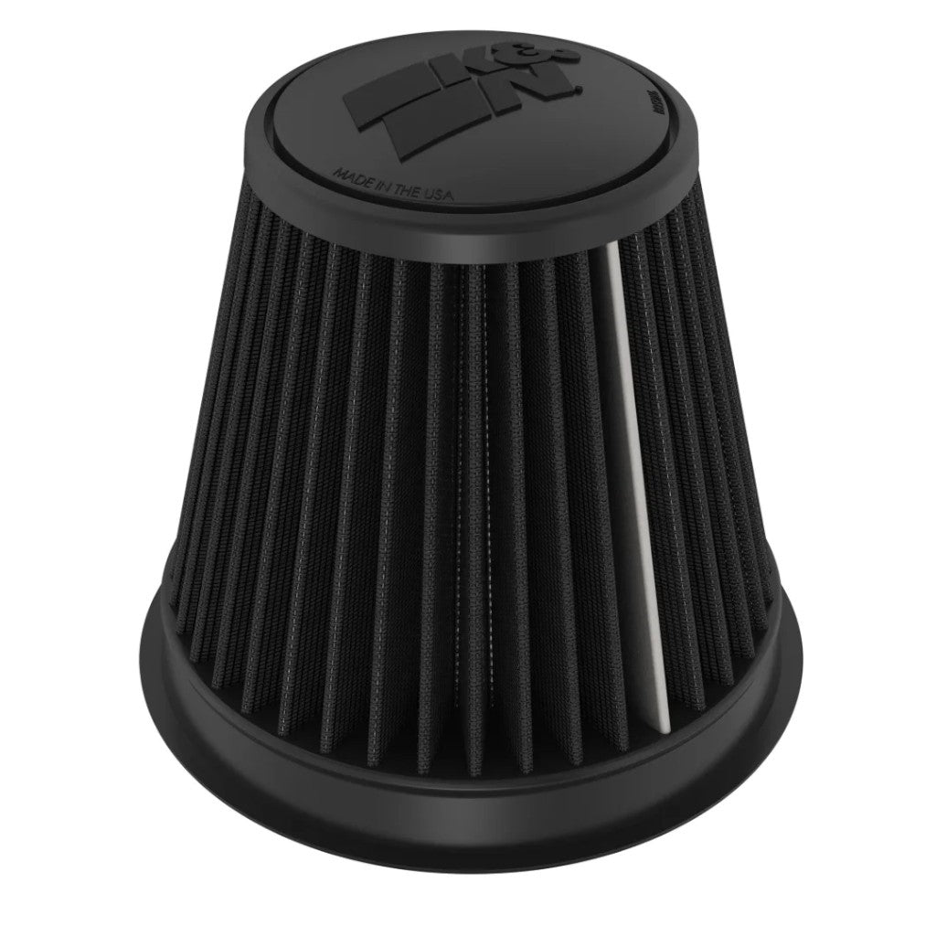K&N RU-3140HBK Universal Clamp-On Air Filter 5 Inches Flg, 8.5x5x8 Photo-0 