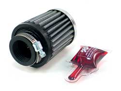 K&N RC-2540 UNIVERSAL Clamp-On Air Filter 1-1/8"FLG, 2-1/4"B, 2"T, 2-1/2"L Photo-0 