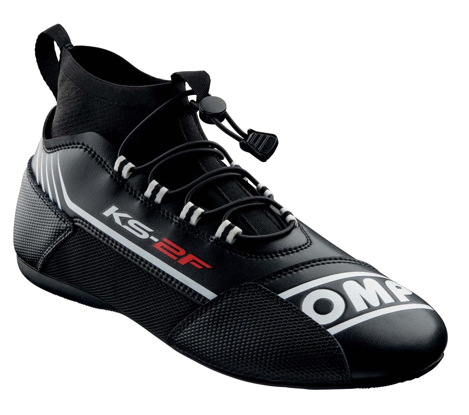 OMP KC0-0830-A01-071-45 KS-2F Karting shoes, black, size 45 Photo-0 