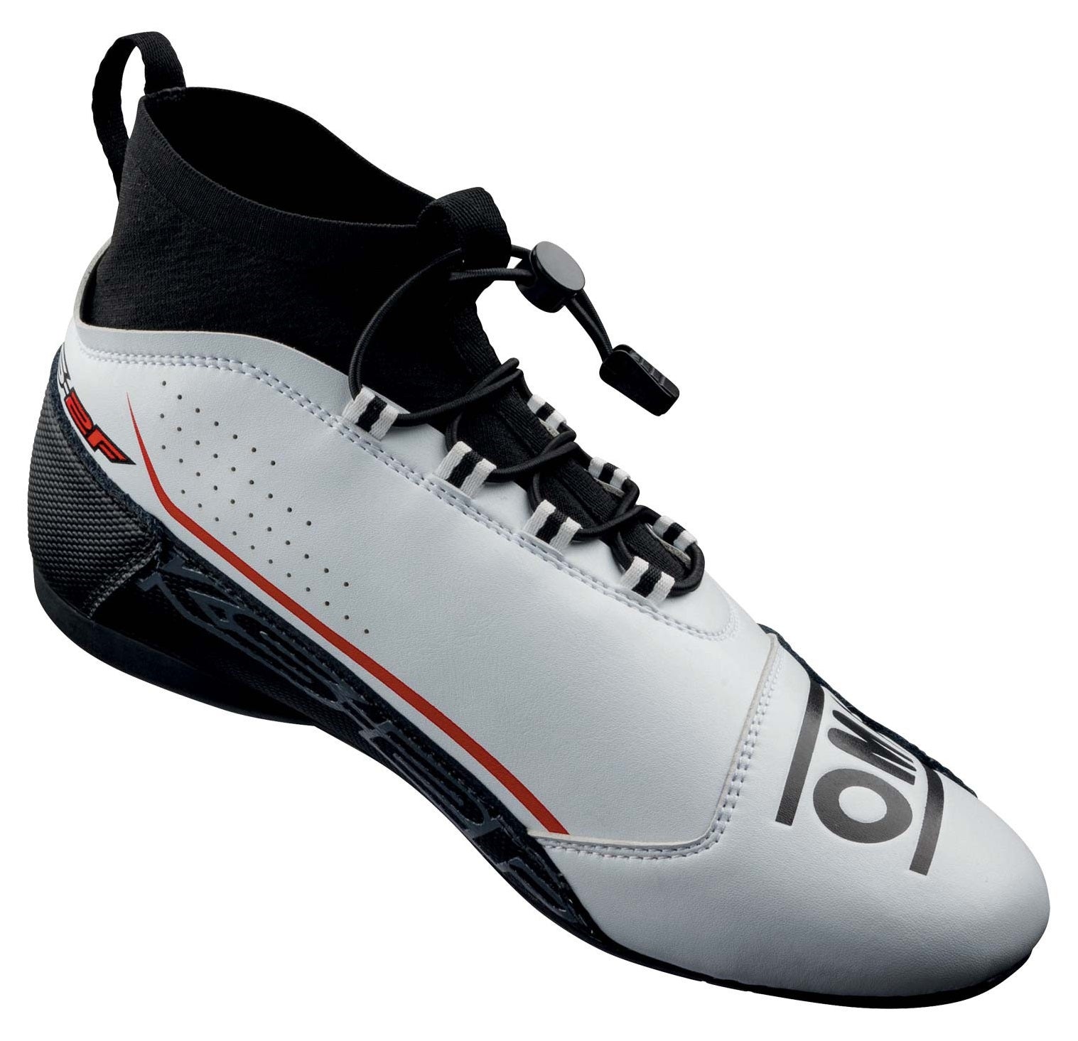 OMP KC0-0830-A01-020-43 KS-2F Karting shoes, white/red, size 43 Photo-0 