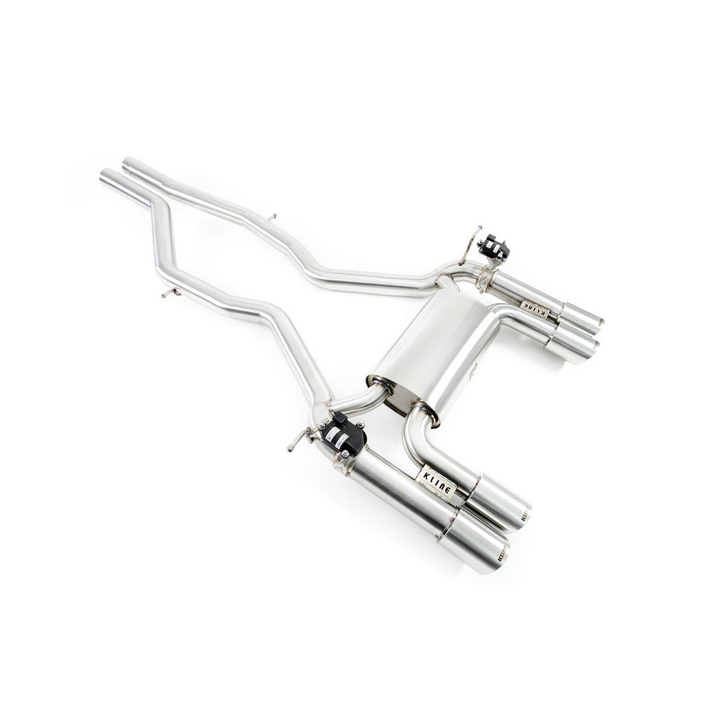 KLINE INNOVATION KL-BMW-M4-F8X-VALVE-RS-SS Exhaust System Cat Back Valvetronic (SS) for BMW M3 (F80) 2012+ / M4 (F82 / F83) 2014+ Photo-1 