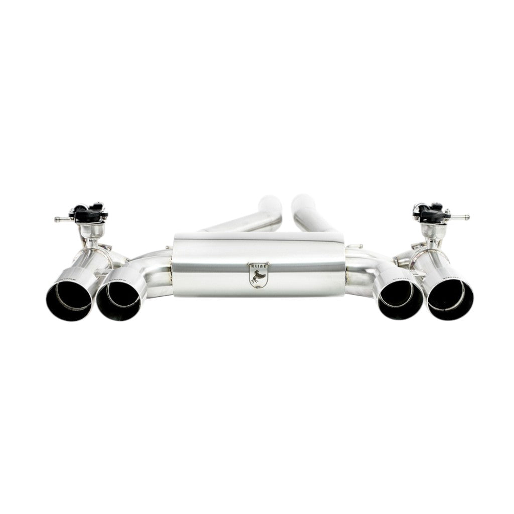 KLINE INNOVATION KL-BMW-M4-F8X-VALVE-RS-SS Exhaust System Cat Back Valvetronic (SS) for BMW M3 (F80) / M4 (F82 / F83) Photo-0 