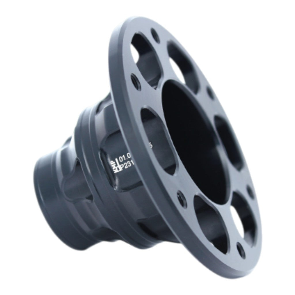 KMP DRIVETRAIN 01.06.12005 Race Steering Wheel Hub without Clockspring for PORSCHE (997 / 991 /992) / VW Golf (MK5 / MK6 / MK7) / VW Scirocco / MERCEDES-BENZ (W124 /W126/W129/W140/W201) Photo-1 