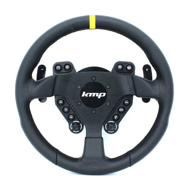 KMP Drivetrain 01.06.80401 Leather Steering wheel with Quick Release Connector (Automatic Gearbox) for BMW (G8X) Clubsport Photo-0 