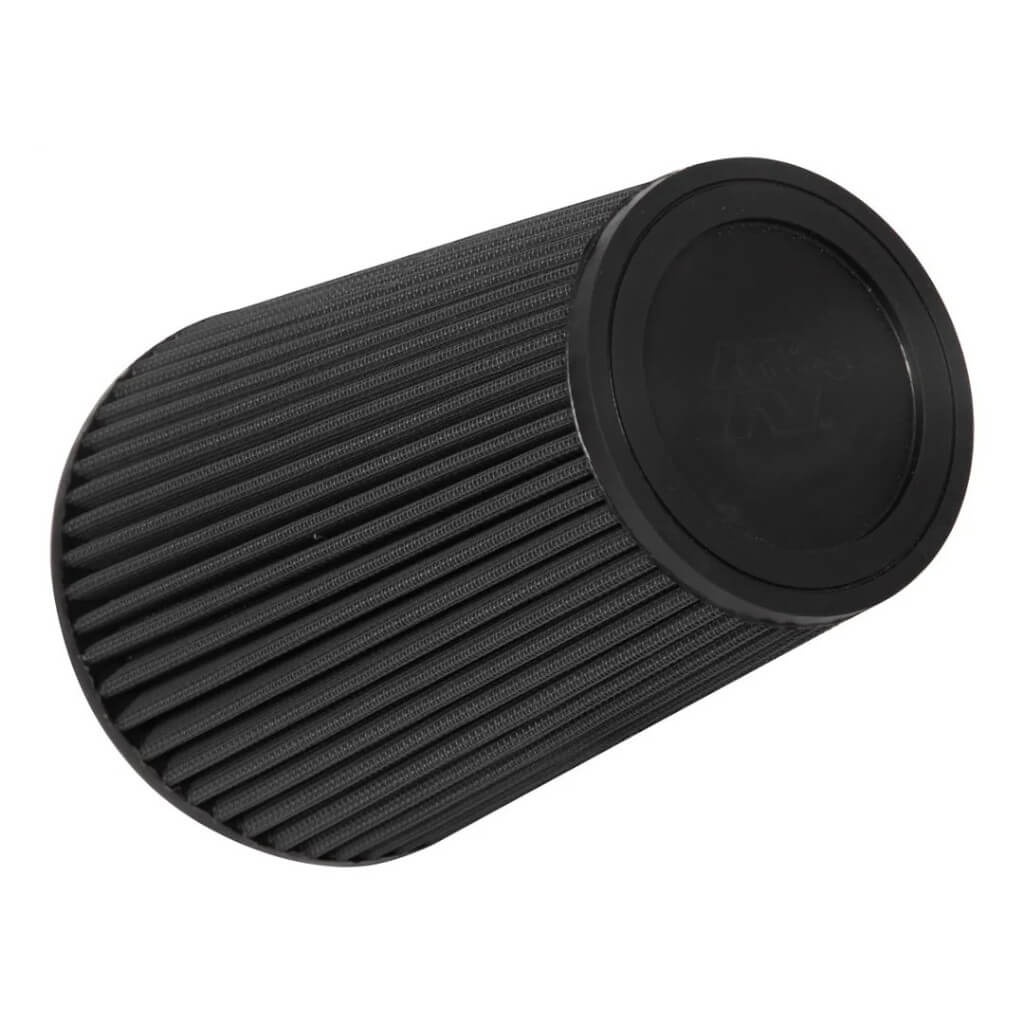K&N RU-3107HBK Universal Clamp-On Air Filter 5"FLG, 6-1/2"B, 4-3/8"T, 8-13/16"H for JEEP Wrangler (JL) 2018- Photo-0 