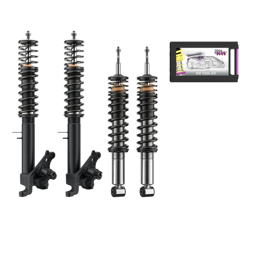 KW 1020520009 Coilover Kit V1 Classic Line (Modification of the FA Strut Housing) for BMW 530i / 535i (E34) 1987-1995 Photo-0 
