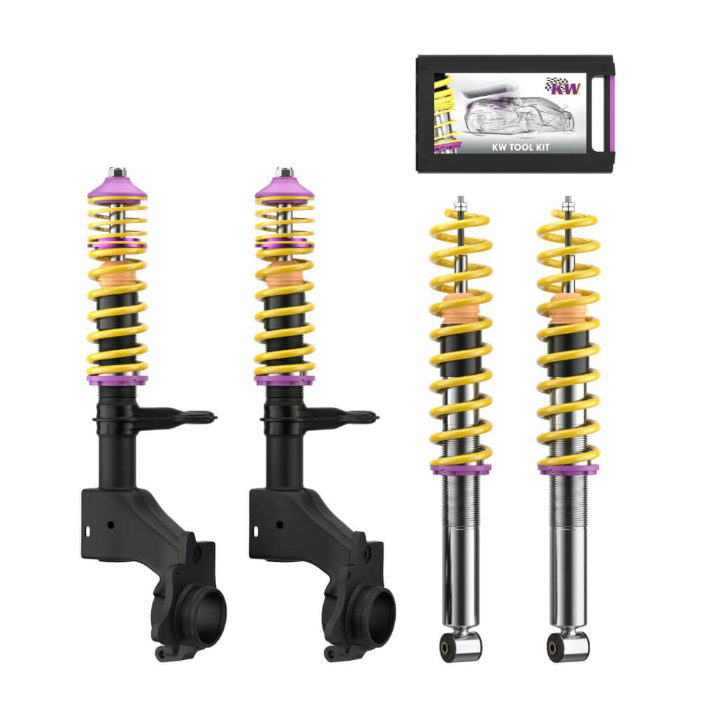 KW 102200CP Coilover Kit V1 (Modification of the FA Strut Housing) for BMW M635 CSi (E24) 1975-1989 Photo-0 