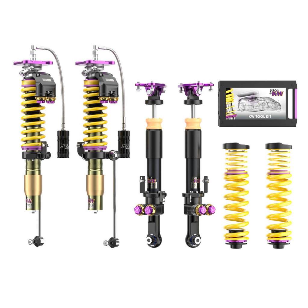 KW 30901200FF Suspension Kit V5 CLUBSPORT (incl. top mounts, incl. deactivation for electronic dampers) for BMW M4 CSL 2022+ Photo-0 