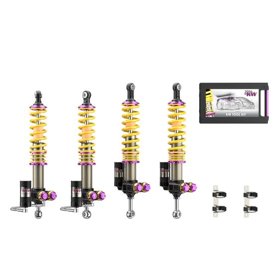 KW 30971027 Coilover Kit INOX V5 for PORSCHE Carrera GT (980) 2003-2006 Photo-0 