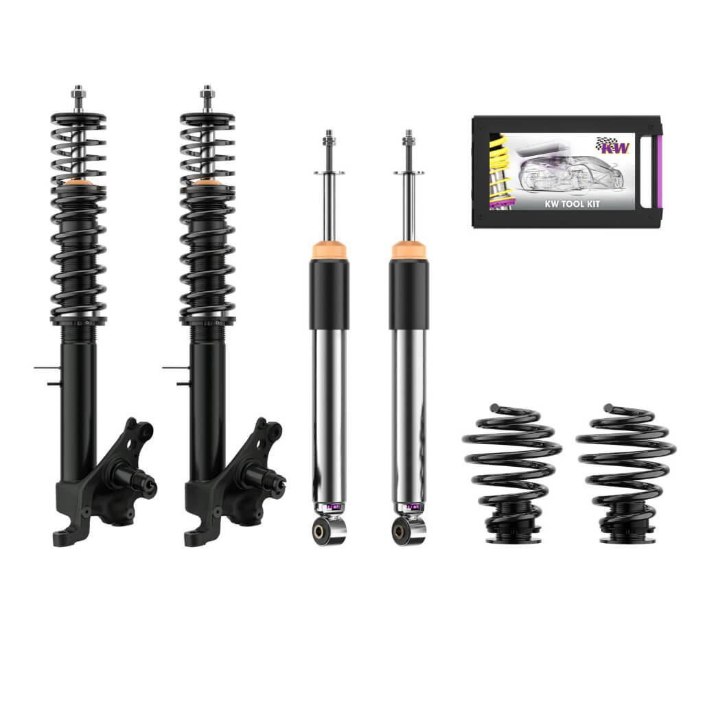 KW 3520420015 Coilover Kit V3 Classic Line (Modification of the FA Strut Housing) for BMW M3 EVO (E30) 1982-1992 Photo-0 