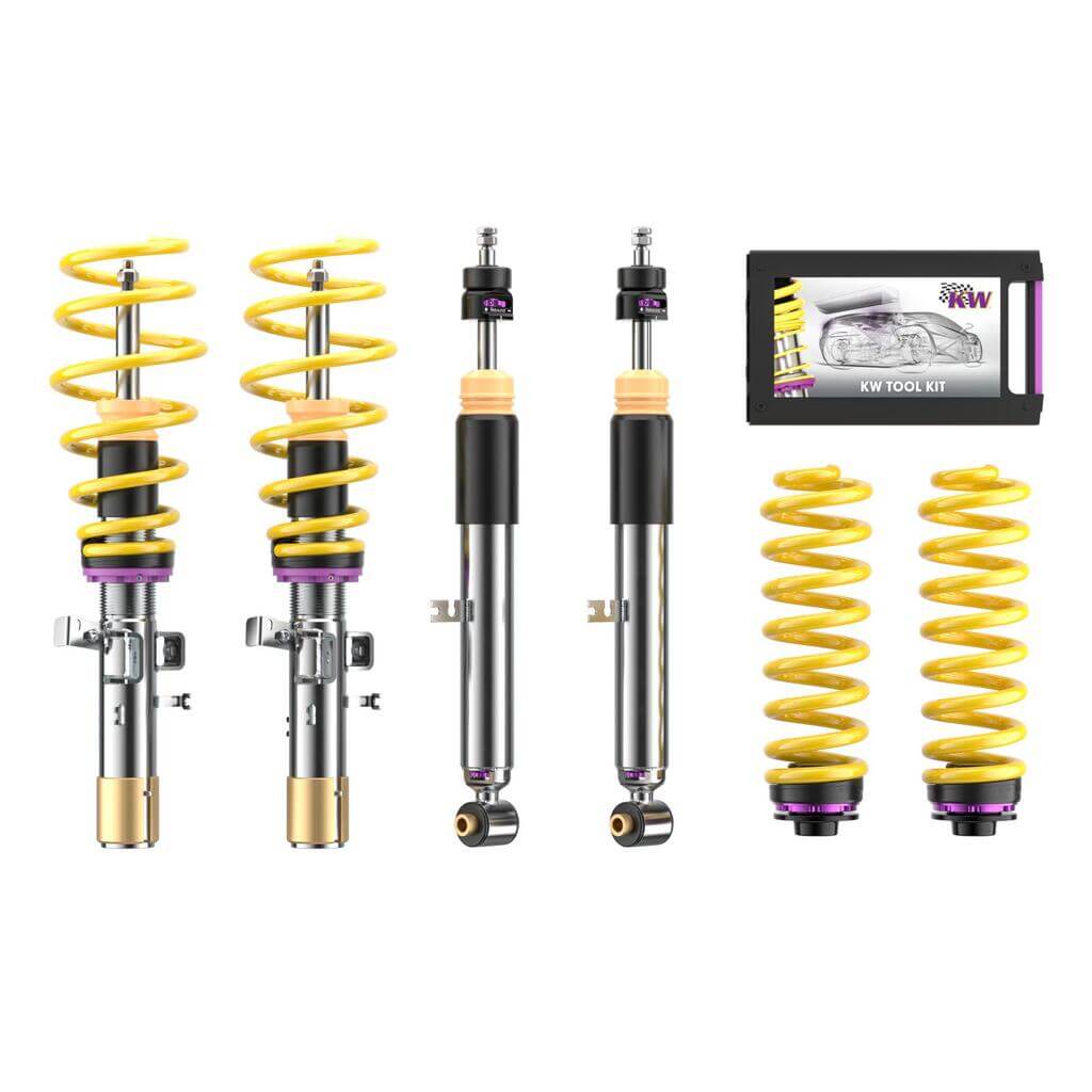 KW 3520887011 Coilover Kit V3 Leveling (incl. Deactivation Electronic Dampers) for TESLA Model 3 (5YJ3) Photo-0 