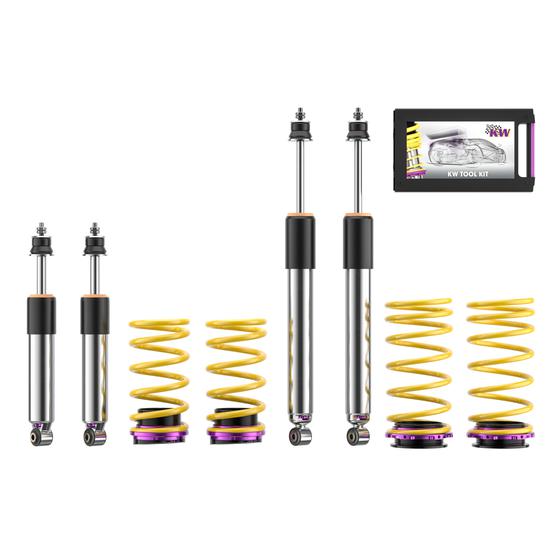 KW 35260080 Coilover Kit INOX V3 for OPEL Kadett C Coupe (2.0 GT/E) 1973-1979 Photo-0 