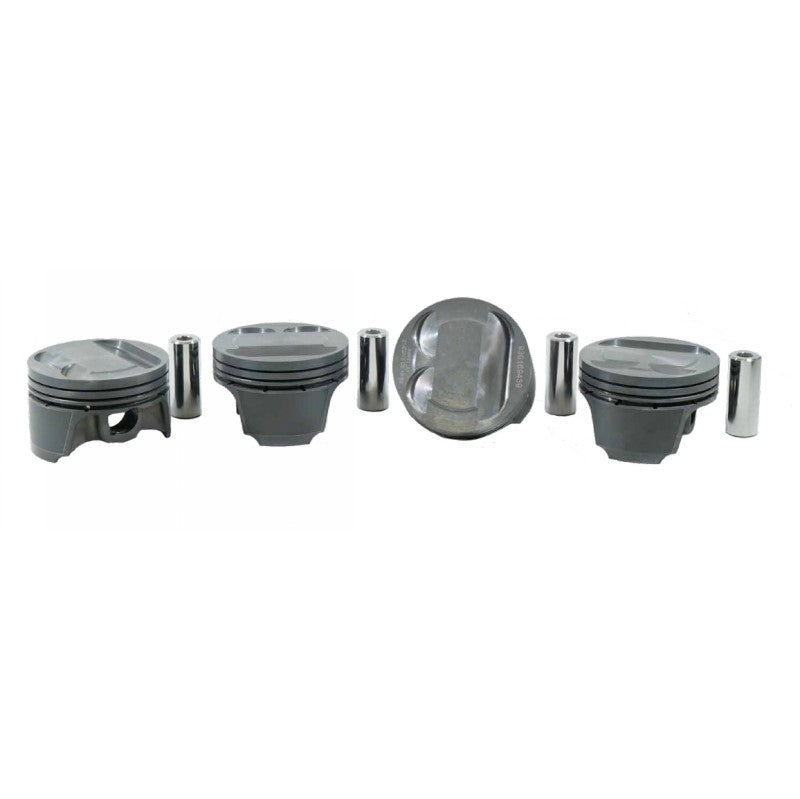 MAHLE 930169439T Piston Kit with TBC (121cid 3.339 x 1.157CH, 3.460stroke, 5.483rod, 0.787pin, -2.6cc, 307g, StockCR, 4032) for FORD Zetec 2.0L Photo-0 