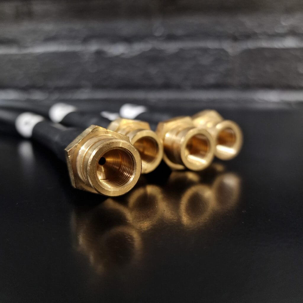 MANTHEY RACING 99204485615 Braided Brake Line Set (Front And Rear) for PORSCHE 911 GT3 / GT3 RS (992) Photo-3 