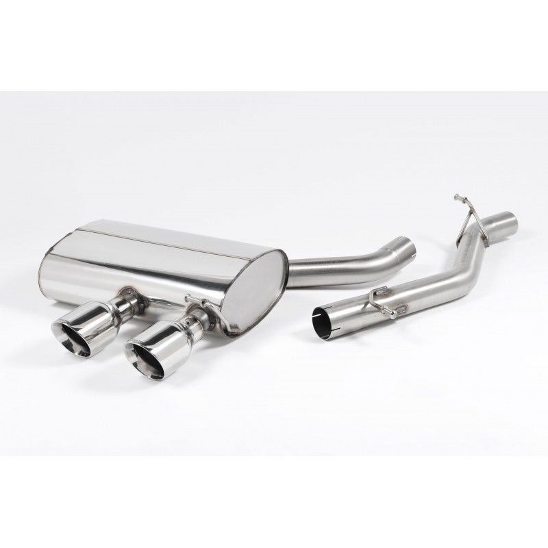 MILLTEK SSXVW133 Cat-back Dual 100mm GT100 VW Golf MK5 R32 3.2 V6 Photo-0 