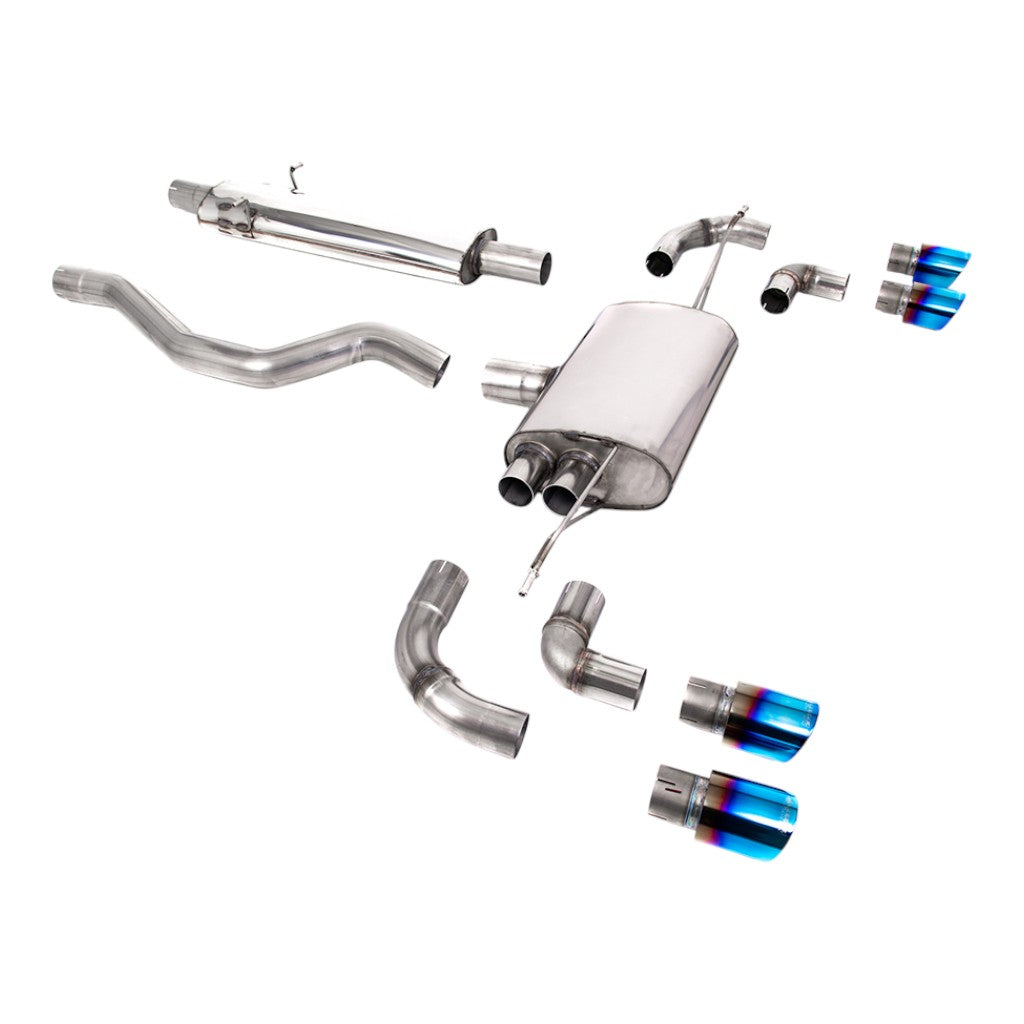 MILLTEK SSXLR133 Filter-Back Exhaust, 3" (Burnt Titanium GT-90 Trims) for LAND ROVER Defender 110 P300 / P400e 2020- Photo-0 