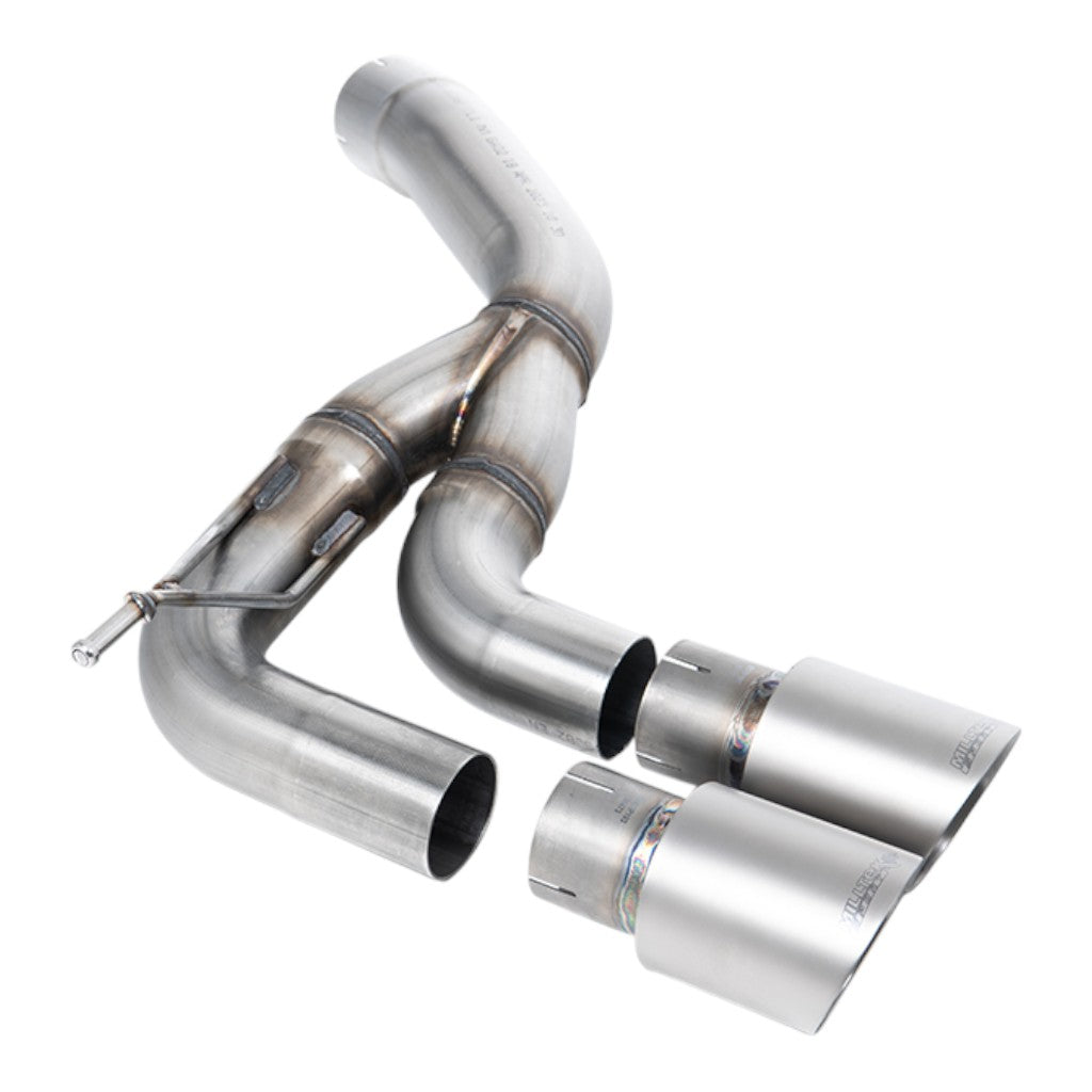 MILLTEK SSXLR165 Rear Silencer, 2.76" (Brushed Titanium GT-90 Trims) for LAND ROVER Defender 90 / 110 / 130 D200–D300 2019- Photo-0 