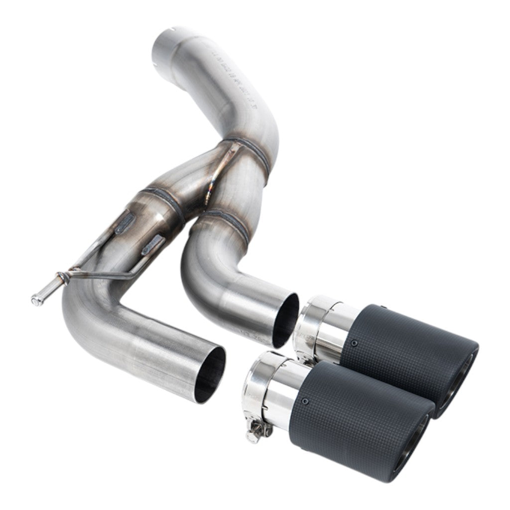 MILLTEK SSXLR167 Rear Silencer, 2.76" (Carbon JET-90 Trims) for LAND ROVER Defender 90 / 110 / 130 D200–D300 2019- Photo-0 
