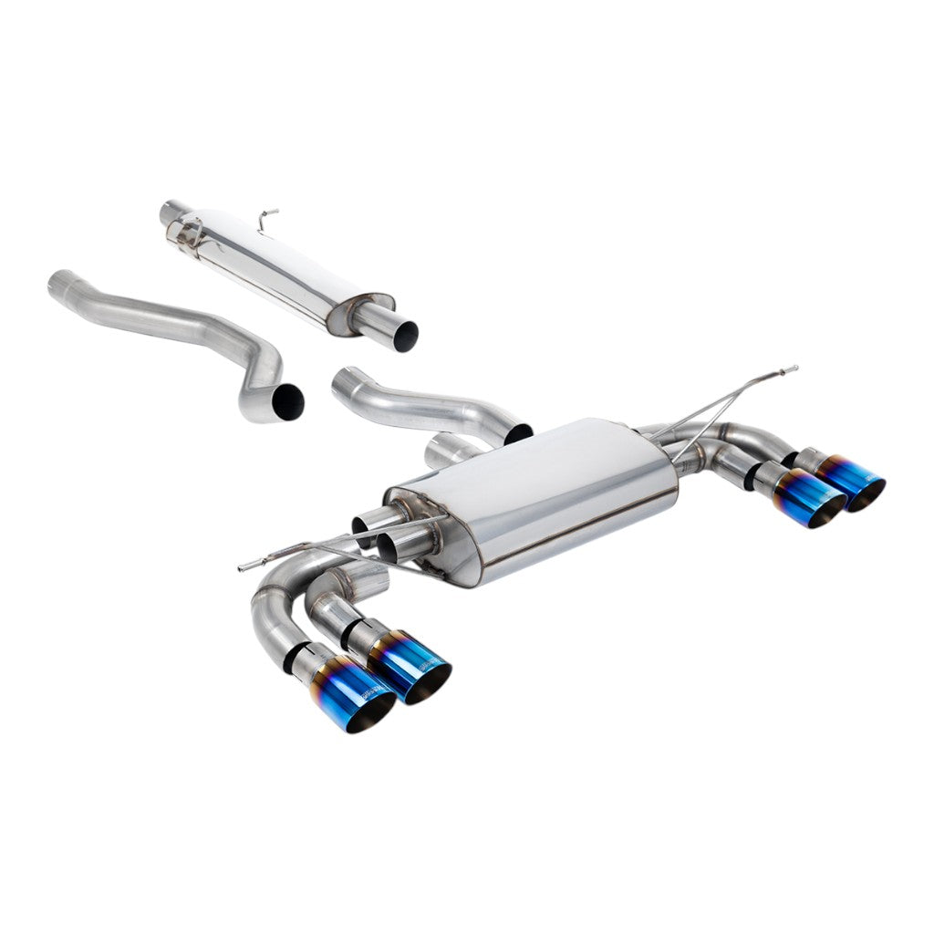 MILLTEK SSXLR207 Filter-Back Exhaust with GT-90 Burnt Titanium Trims for LAND ROVER Defender 130 P400 (L663) Photo-0 