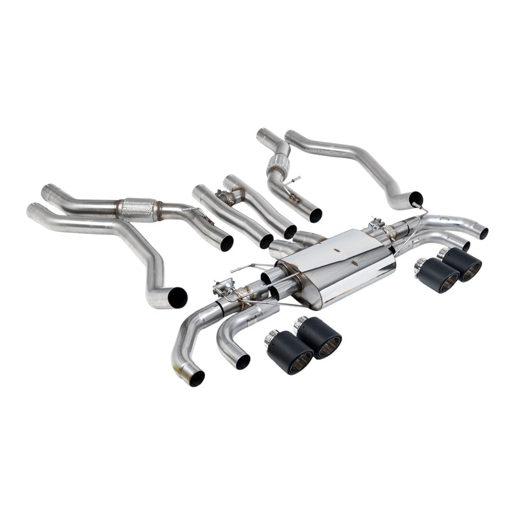 MILLTEK SSXLR228 Cat-Back Exhaust, 3.15" (Carbon JET-115 Tips) for LAND ROVER Range Rover Sport SV (L461) 2024- Photo-0 