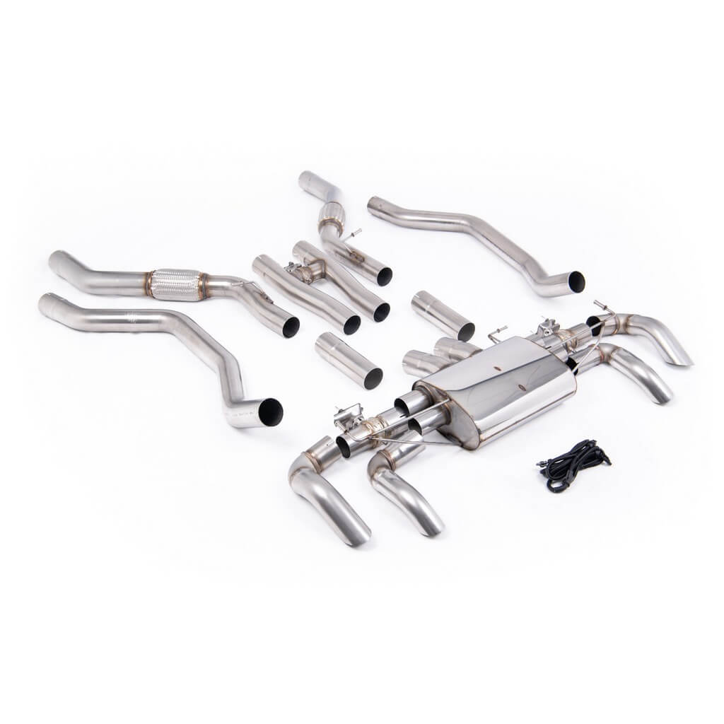 MILLTEK SSXLR245 Cat-Back Exhaust System, 3.15" for LAND ROVER Range Rover P530 LWB (L460) 2024- Photo-0 