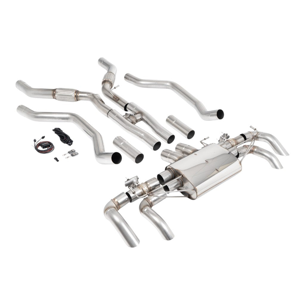 MILLTEK SSXLR250 Filter-Back Exhaust, 3.15" (Downturn Tips) for LAND ROVER Range Rover P530 LWB (L460) 2024- Photo-0 