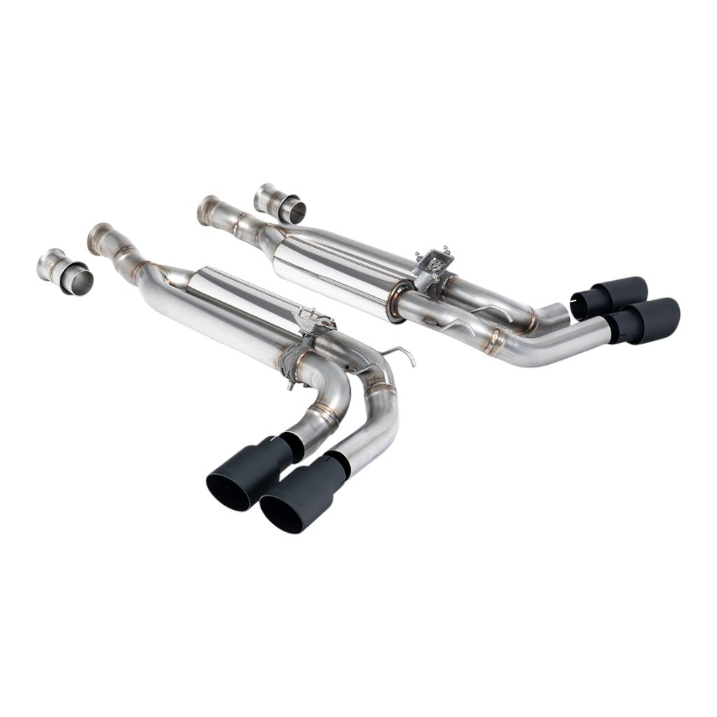 MILLTEK SSXMZ160 Cat-Back Exhaust, 2.5" (Cerakote Black GT-90 Trims) for MERCEDES-BENZ G63 (W463) Non-GPF/OPF 2019- Photo-0 