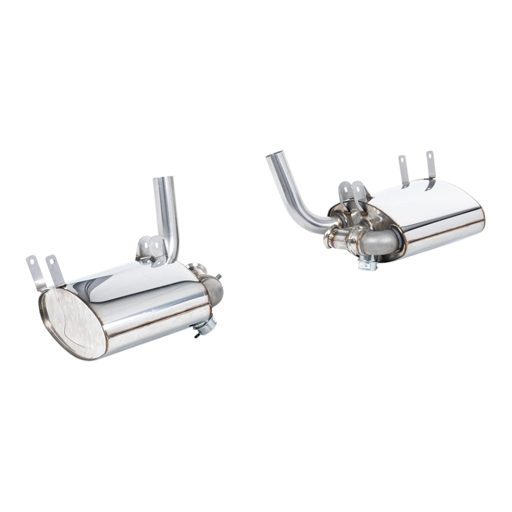 MILLTEK SSXPO183 Rear Silencers, 2.5" for PORSCHE 911 Carrera / Carrera S (996) 1998-2005 Photo-0 