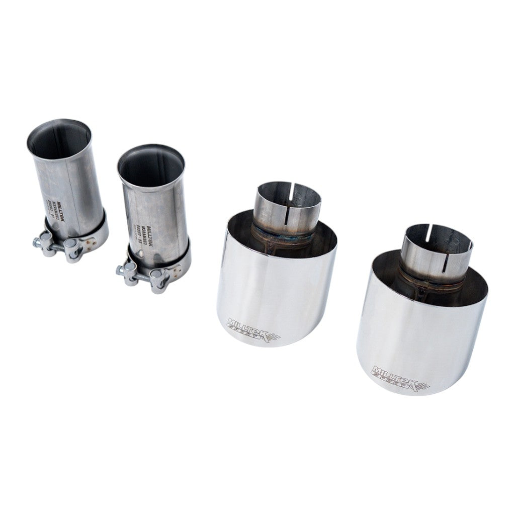 MILLTEK SSXRAM102 Polished Tips, 5.5" (for OE / Milltek Systems) for RAM 1500 TRX 6.2L SC 2021-2024 Photo-0 