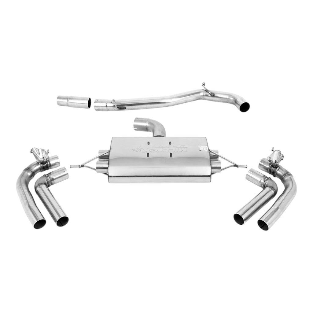 MILLTEK SSXSE252 Filter-Back Exhaust, 3" (Polished GT-100 Trims) for CUPRA Formentor 2.0 310ps 2021- Photo-0 