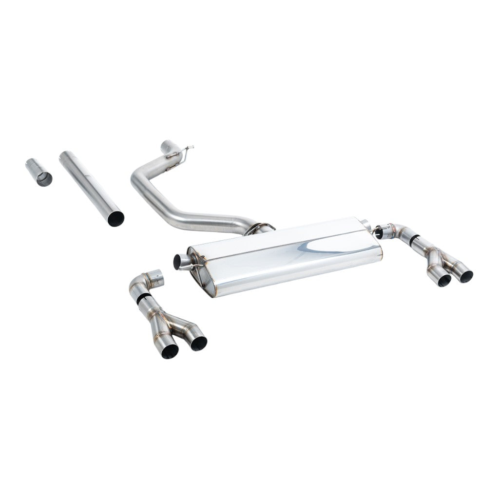 MILLTEK SSXSE257 Filter-Back Exhaust, 3.15" for CUPRA Leon 300ps (MK4) OPF/GPF 2021- Photo-0 