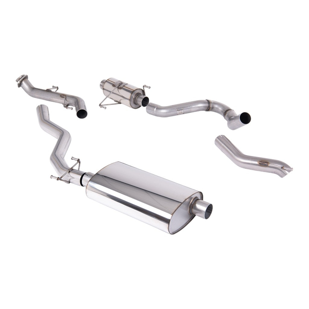 MILLTEK SSXTY211 Cat-Back Exhaust, 3" for TOYOTA Tacoma 2.4L Turbo Hybrid Crew / Ext. Cab 2024- Photo-0 