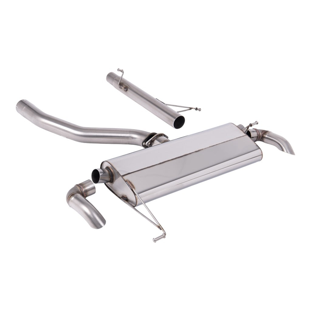 MILLTEK SSXVW769 Cat-Back Exhaust, 3.15" (Downturn Tips) for VW Atlas 3.6 2018-2021 Photo-0 