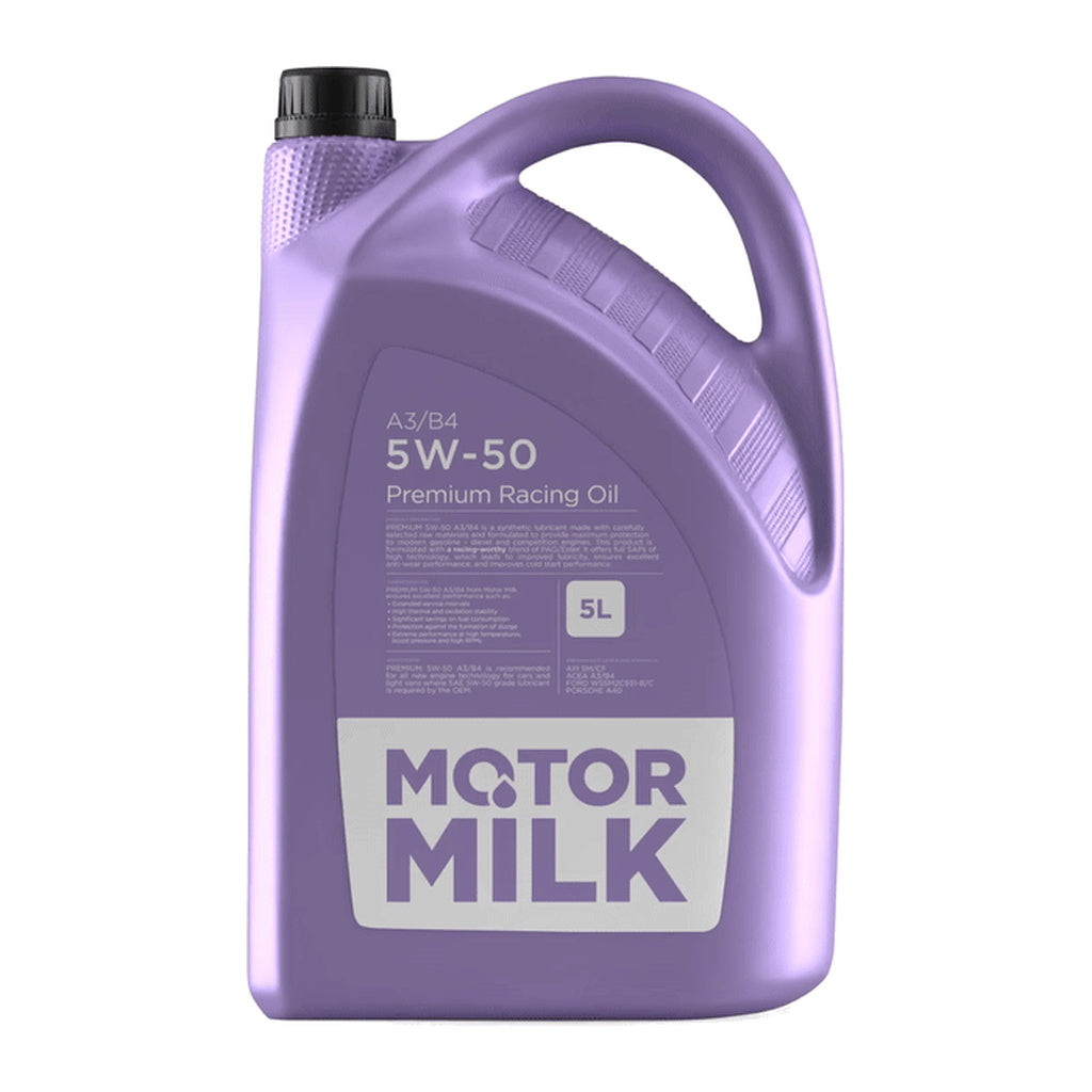 MOTOR MILK ​8720892642226 High-Performance Racing Motor Oil A3/B4 5W-50 208L Drum Photo-0 