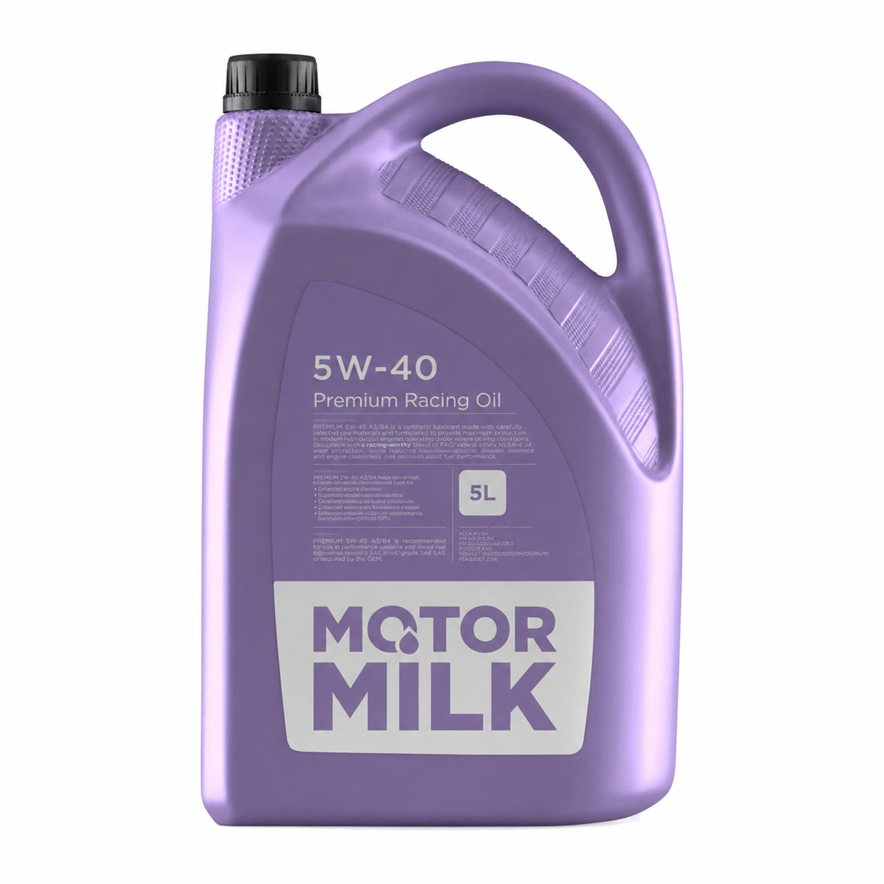 MOTOR MILK ​8720892883063 High-Performance Racing Motor Oil C3 5W-40 4 x 5L Box Photo-0 